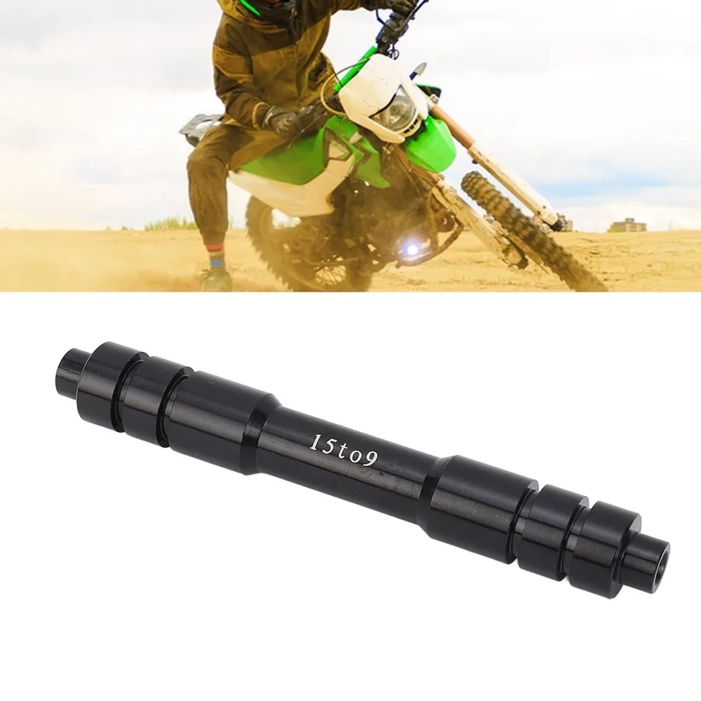 알루미늄 합금 프론트 스루 액슬 어댑터 100mm/110mm 15mm9mm 스루 액슬 허브 어댑터 설치가 간편한 허브 스위어 어댑터