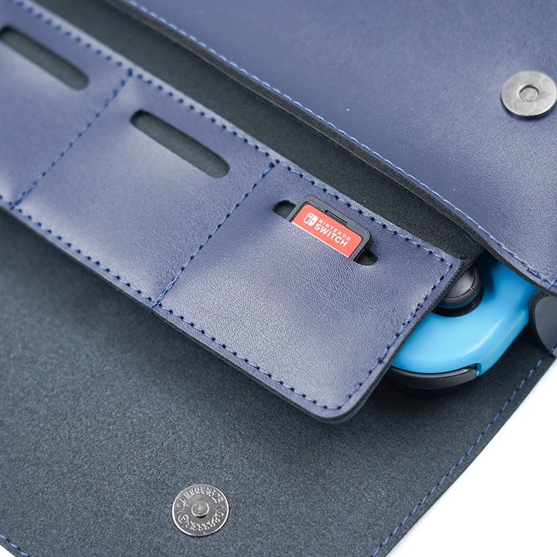 Reinforced PU Leather Durable & Shockproof Protective Case Sleeve Bag - Lightweight Accessory Kit