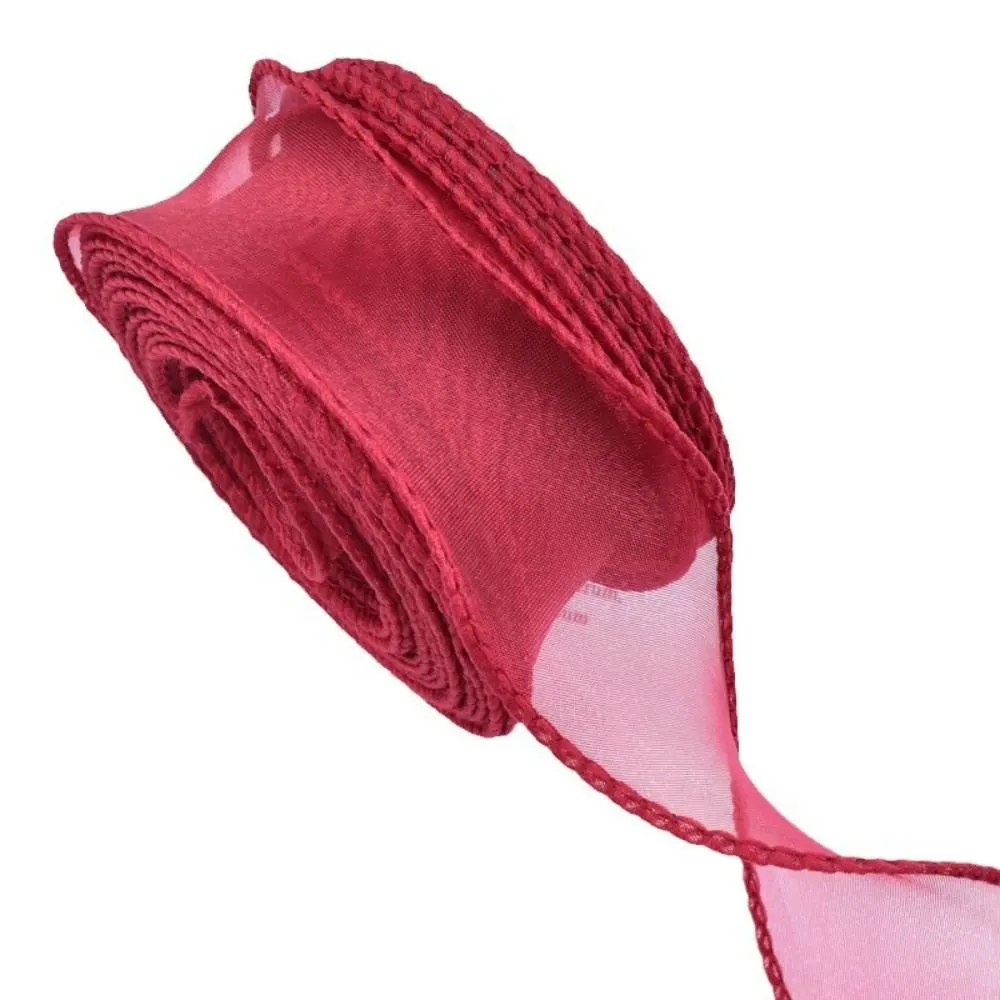 Satin Ribbon Table Runner Idea