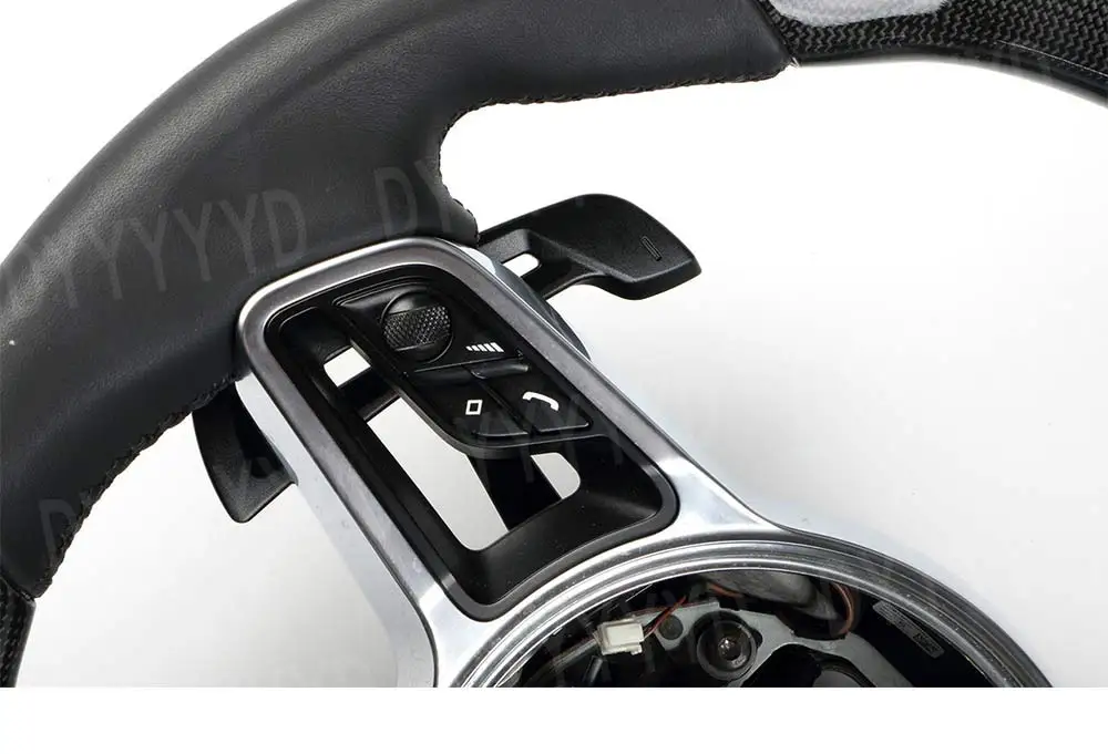 For Porsche GT3 RS GT2 Steering Wheel Magnetic Shift Paddles For Macan Cayenne 9