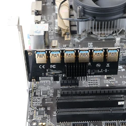 Adaptateur d'extension pci express vers USB 3.0, convertisseur rapide, outil de carte d'extension, accessoire d'ordinateur 