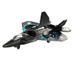 Enhanced Remote Control Airplane Toy - 2.4G Durable EPP Foam Glider (Blue)