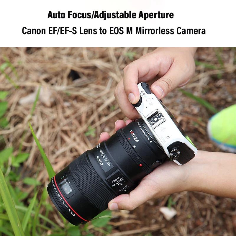 Viltrox EF-EOS M Lens Adapter Electronic Auto Focus for EOS EF EF-S Lens to EOS