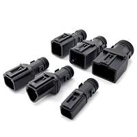 DT connector tail clip connectors 1011-227-0205 2-12P male female fixed protective sheath corrugated pipe fixed clip harness 4