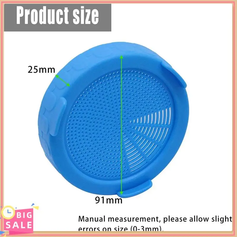Better-Wide Mouth Mason Jar Sprouting Lid, Germination Stand, Mason Jar Pouring Nozzle Lid, Suitable For Growing Bean Sprouts