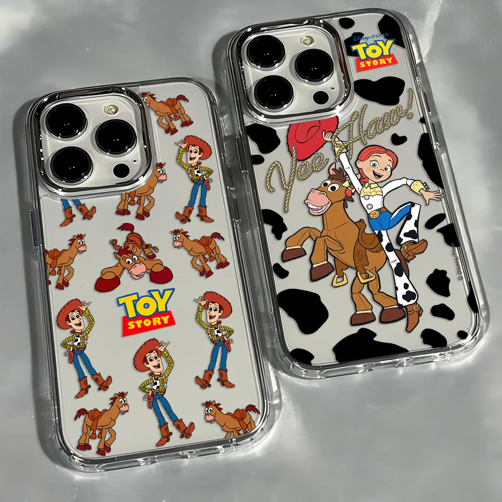Coques iPhone Toy Story | Jessie et Bullseye | Étui Protection