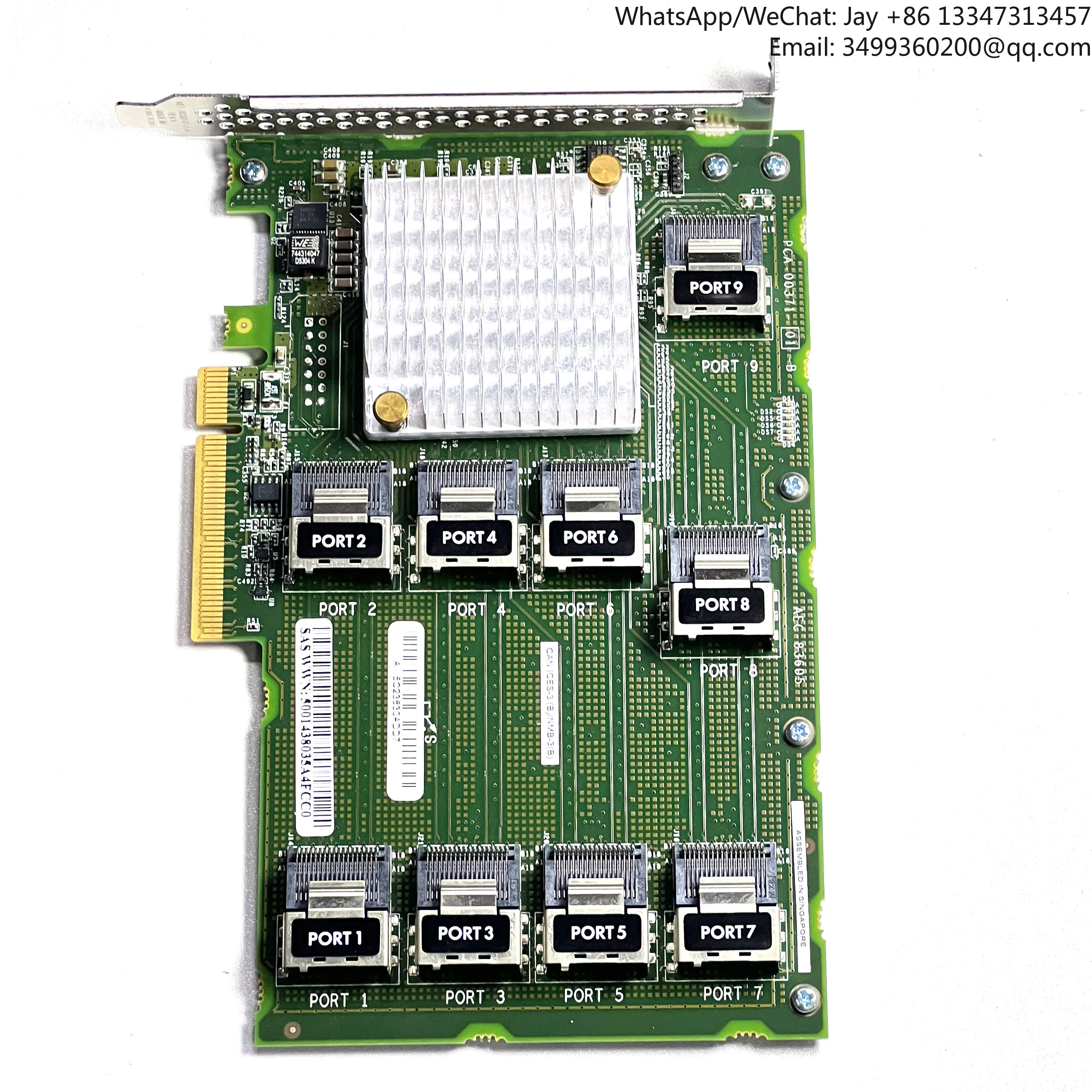 HP AEC-83605 스마트 어레이 12GB PCI-E 3 X8 SAS 확장 카드 벌크 레이드 컨트롤러용