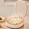 220V Electric Baking Pan Home Double-sided Heating Hanging Pancake Machine Pie Pizza Bak Pan 3 Gear Adjust Grill Machine 1400W 1