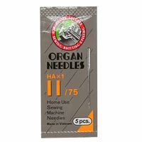 ORGAN HAX1 Household Sewing Machine Needles for SINGER & BROTHER, Sizes 9/65 to 21/130 - Image 3