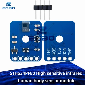 STHS34PF80 Modulo sensore di movimento a infrarossi ad alta sensibilità Rilevamento umano statico/dinamico per arduino