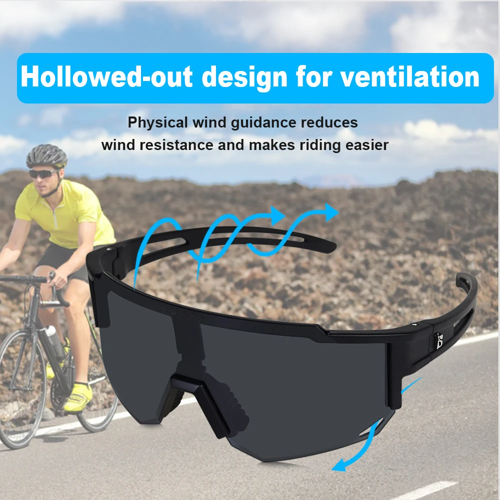 QONOIC-Lunettes de soleil de sport polarisées pour hommes et femmes, protection UV, cyclisme, conduite, randonnée, AYD1878 - Accessoires pour Trottinettes électriques QONOIC-Lunettes de soleil de sport polarisées pour hommes et femmes, protection UV, cyclisme, conduite, randonnée, AYD1878 - Accessoires pour Trottinettes électriques