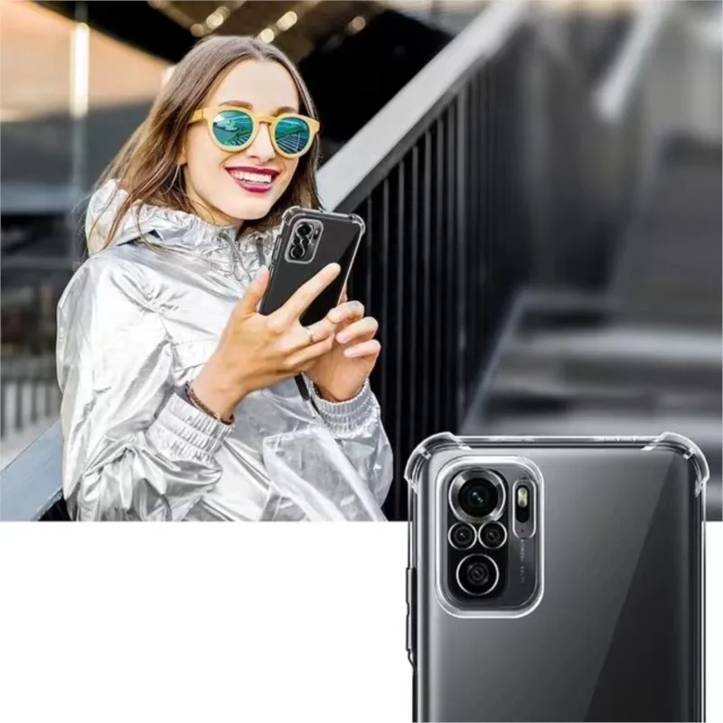 Air Bag Shockproof Clear Protective Smartphone Case Cover