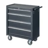 US Rolling Tool Chest Tool Box with Handle / Drawers Lockable Tool Cabinet Black 3