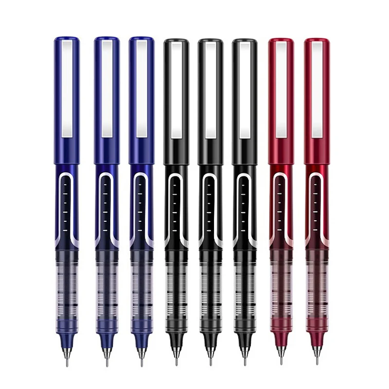 Deli RollerBall Pens Gel Pens 0.5mm Fine Point for School Office Writing