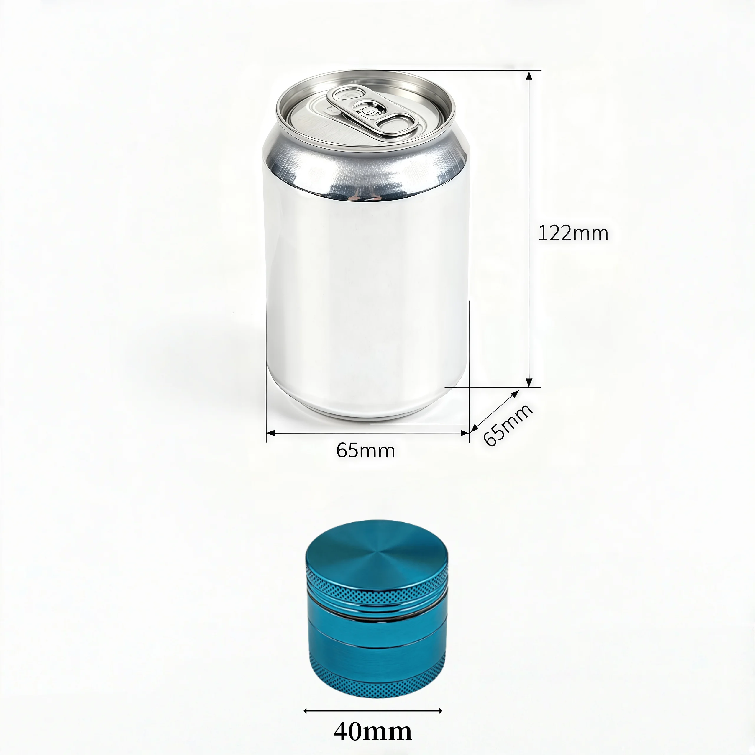 Vibrant 4-Layer Rainbow Grinder - Aerospace Aluminum with Pollen Catcher