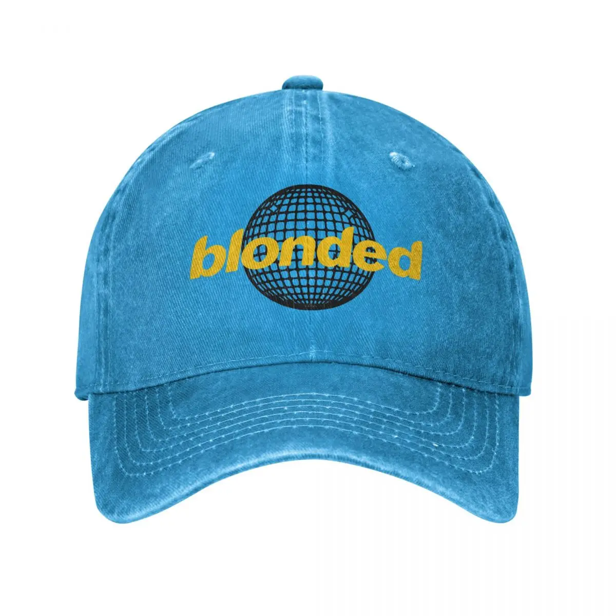 Blond Hip Hop Baseball Cap Vintage Distressed Denim Frank Rapper Ocean  Headwear Unisex Outdoor Summer Hats Cap - AliExpress