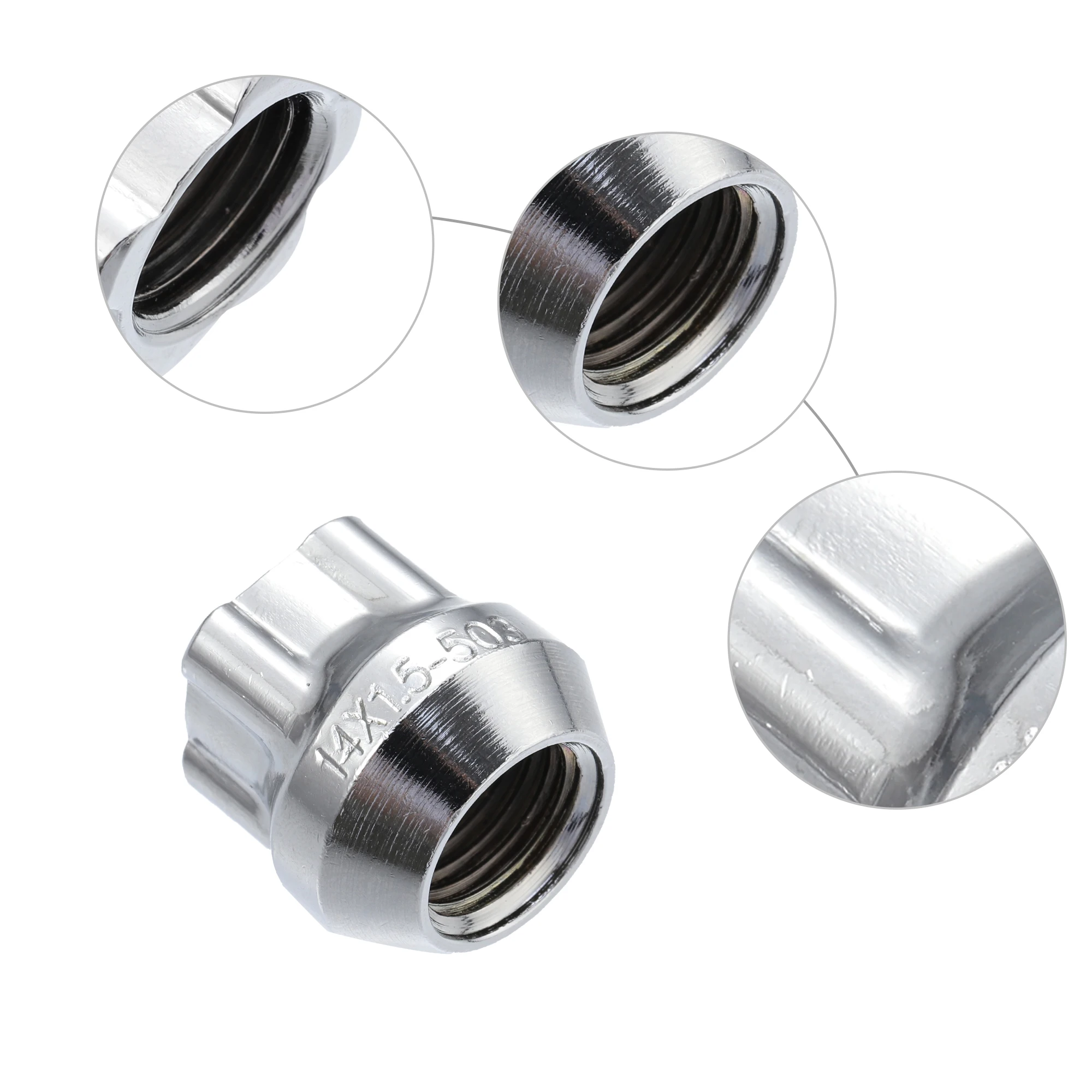 Car Wheel Lock Lug Nuts Set Anti Theft Fit for Tesla 3 S X Y 2012--Pack of 5