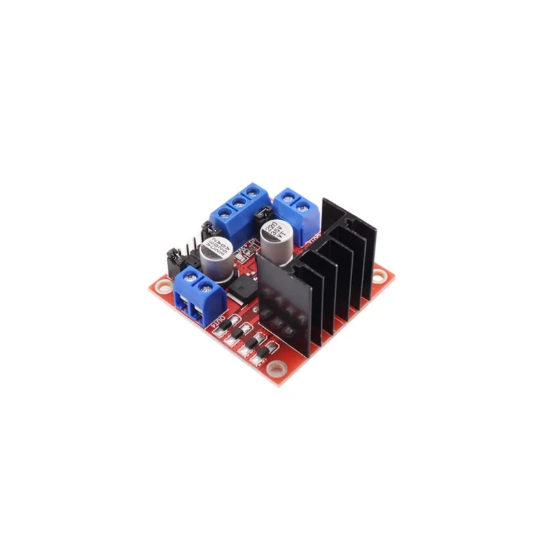 2PCS L298N DC 모터 드라이브 스테퍼 모터 지능형 자동차 모터 제어 모터 드라이버 보드 모듈 L298N