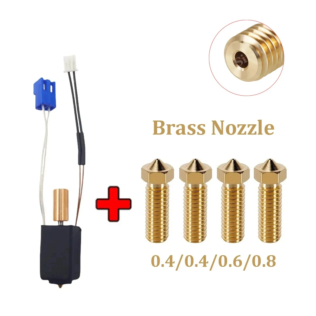 Hotend Mejorado Para Artillería Sidewinder X1 X2 Genius Y Pro Piezas De Improra 3D Kits De Termistor De Bloque Calefactor De Boquilla Totalmente Metálica - AliExprs 7