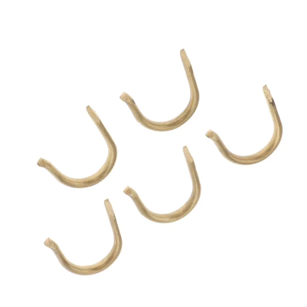 3 Pieces Trumpet Finger Hook Holder Brass Suitable for All Brands