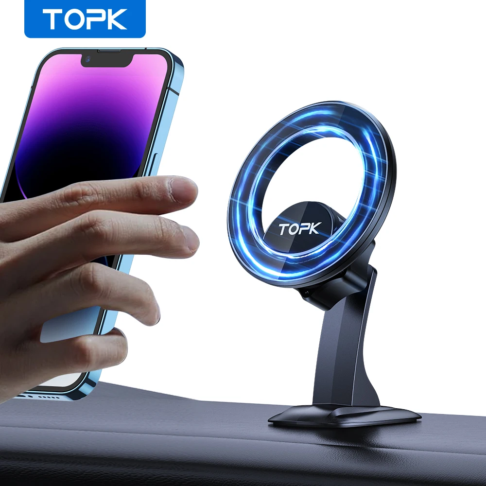 for MagSafe Car Phone Holder Strong Magnet Enhanced Adhesion Resistant to High &