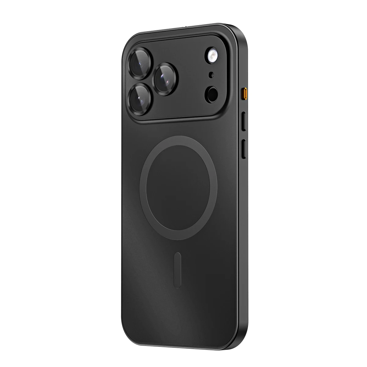 Elegant Aluminum Magnetic Phone Case with Air Lens Glass Protection