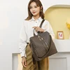 Fashion Soft PU Leather Women's Backpack Large Capacity Female Travel Backpack High Qualtiy Durable Daypack School Backpack 6