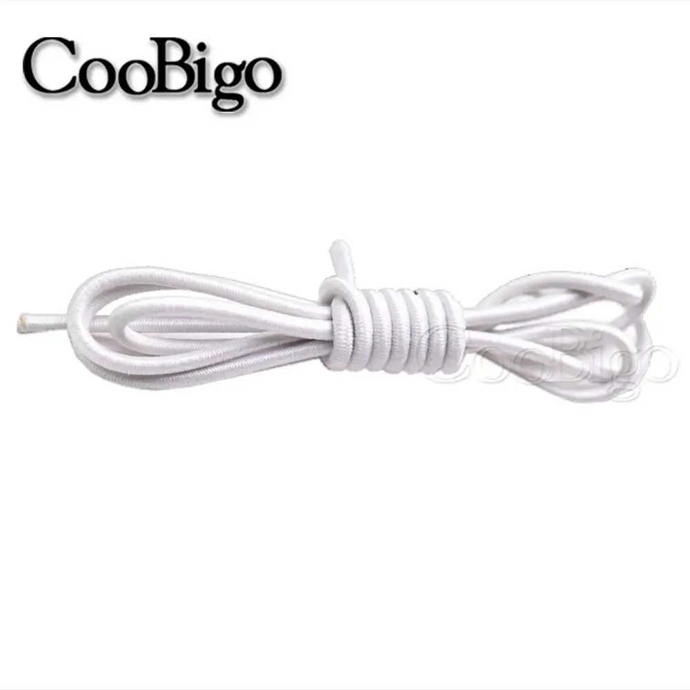 Durable Round Elastic Bungee Shock Cord - 5 Meters, Multi-Thickness