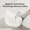 Memory Foam Car Neck Cushion Car Lumbar Support For Car Supplies Universal Neck Pillow Waist Cushion Car Seat Car Accessories 3