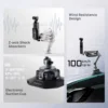 TILTA HDA-T15 Hydra Alien Mini Car Shock Absorbing Arm Car Shooting Electric Suction Cup For DJI Pocket 3 insta360 X3 X4 2
