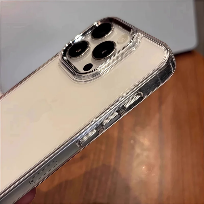 Transparent Soft Silicone Shockproof Bumper Phone Back Cover