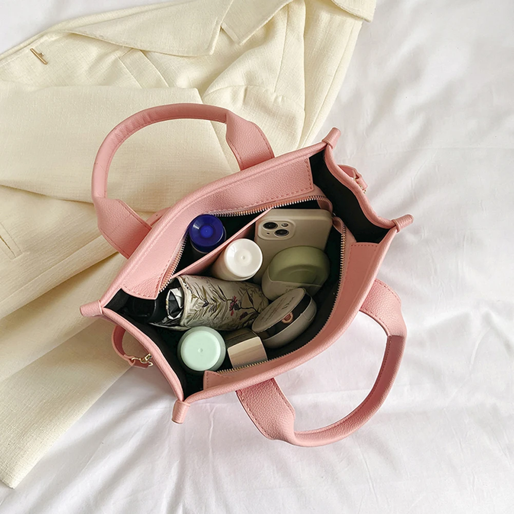 New The Tote Bag Letter Printed Sequins Top-Handle Bag Women