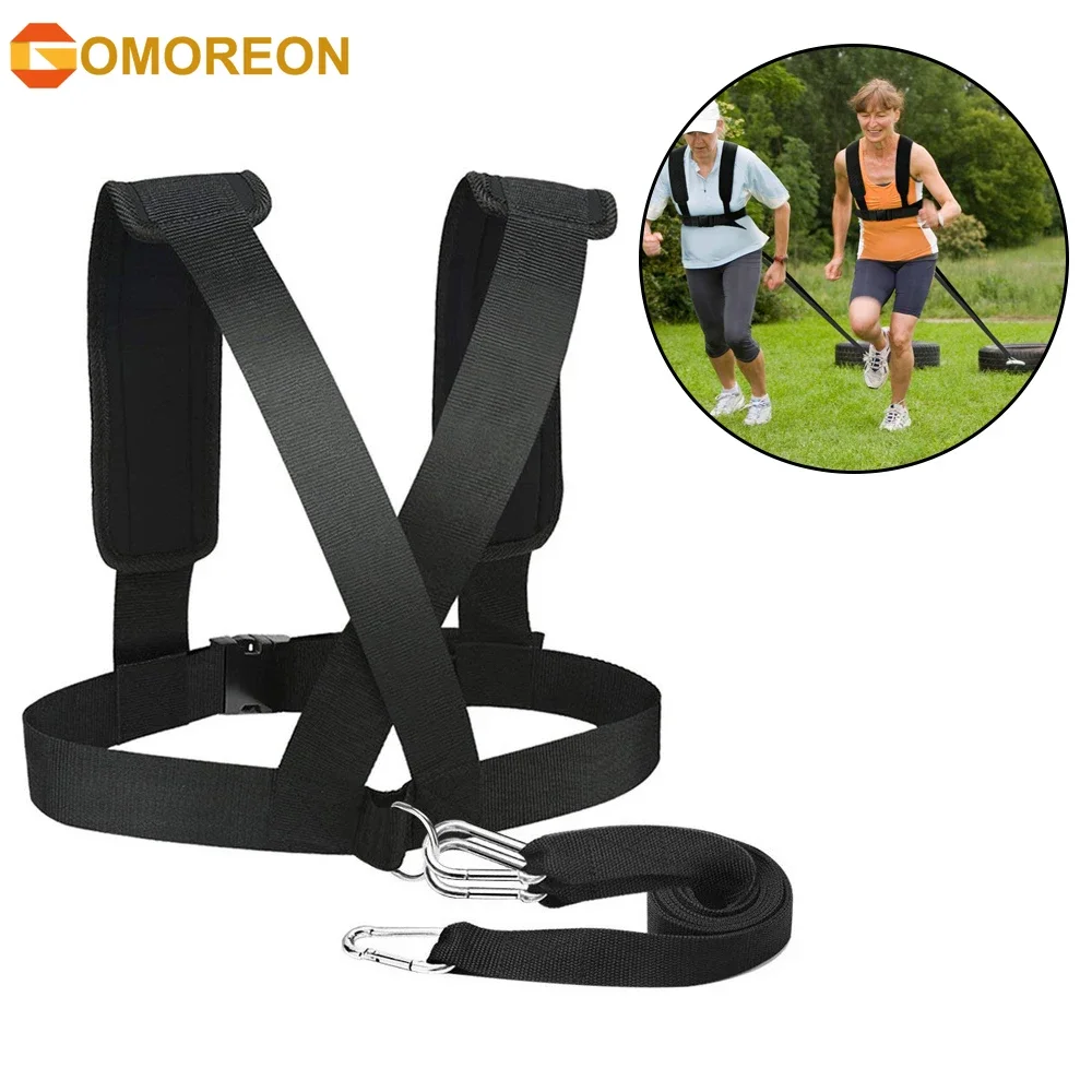 Fitness Sled Harness Speed Fitness Trainer Weighted Resistance Bands