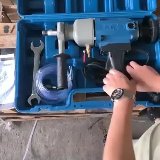 1PC Z1Z-FF-190 Hand-held electric diamond drill strong motor three speed regulating concrete drilling core 220V