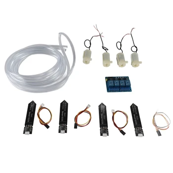 Automatic watering kit 4-channel relay Garden plants Automatic watering device set Automatic watering system 1