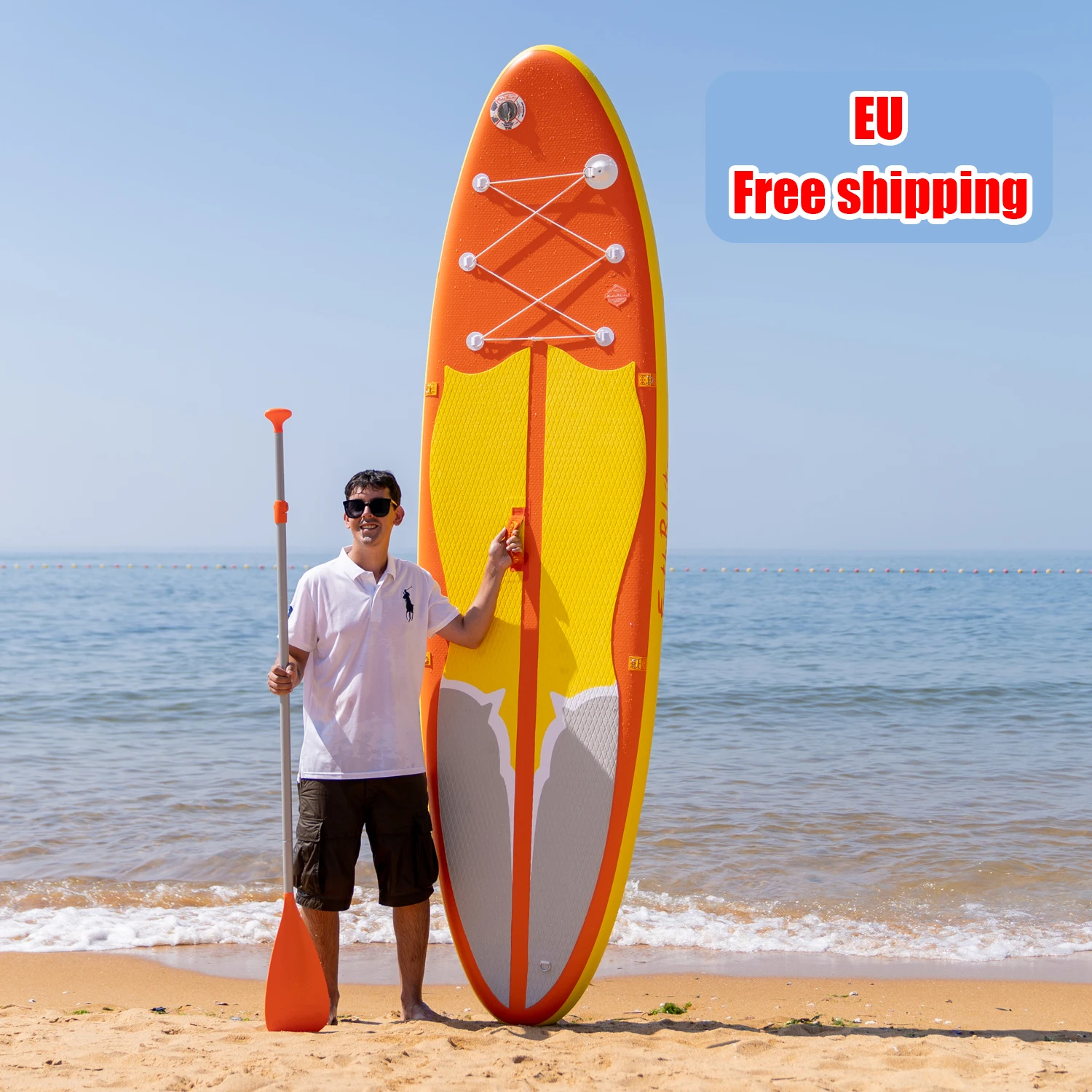 

Inflatable ISUP Surfing SUP Standing Paddle Board Soft Board Paddle Board