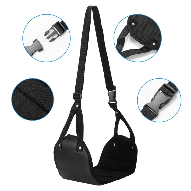 Car Travel Rest Foot Pad Portable Foot Hammock Long Flight Essentials Office Footrests Hanging Adjustable Car Interior Supplies