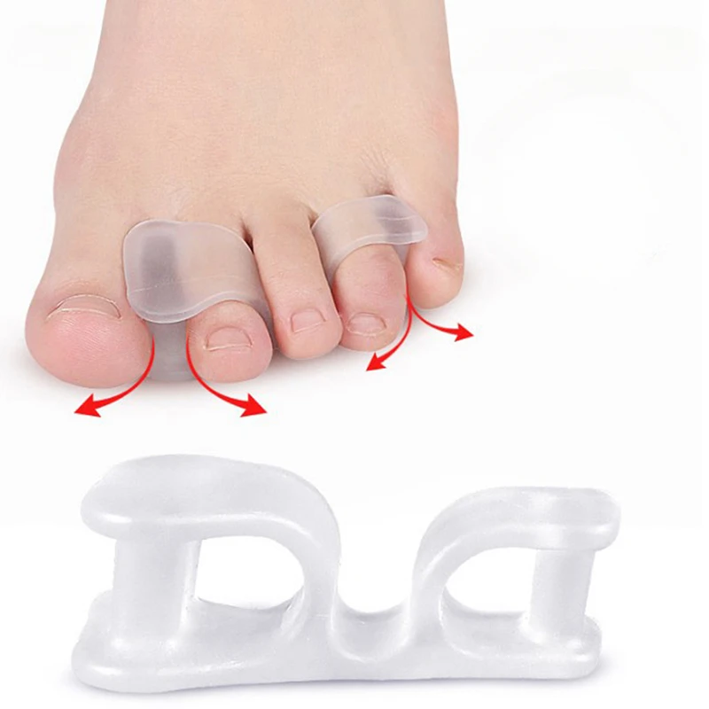 Silicone Gel Toe Separators 2pcs