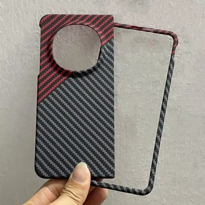 Carbon Fiber Hard Cover Plastic Back Protection Case