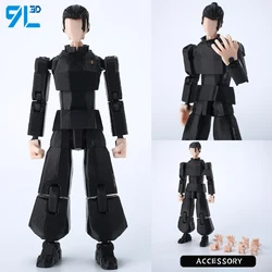 Exquisite 3D Printed Mahoraga & Gojo Satoru Figurine Set - Poseable Collectible Anime Art Toys (Suguru Geto)