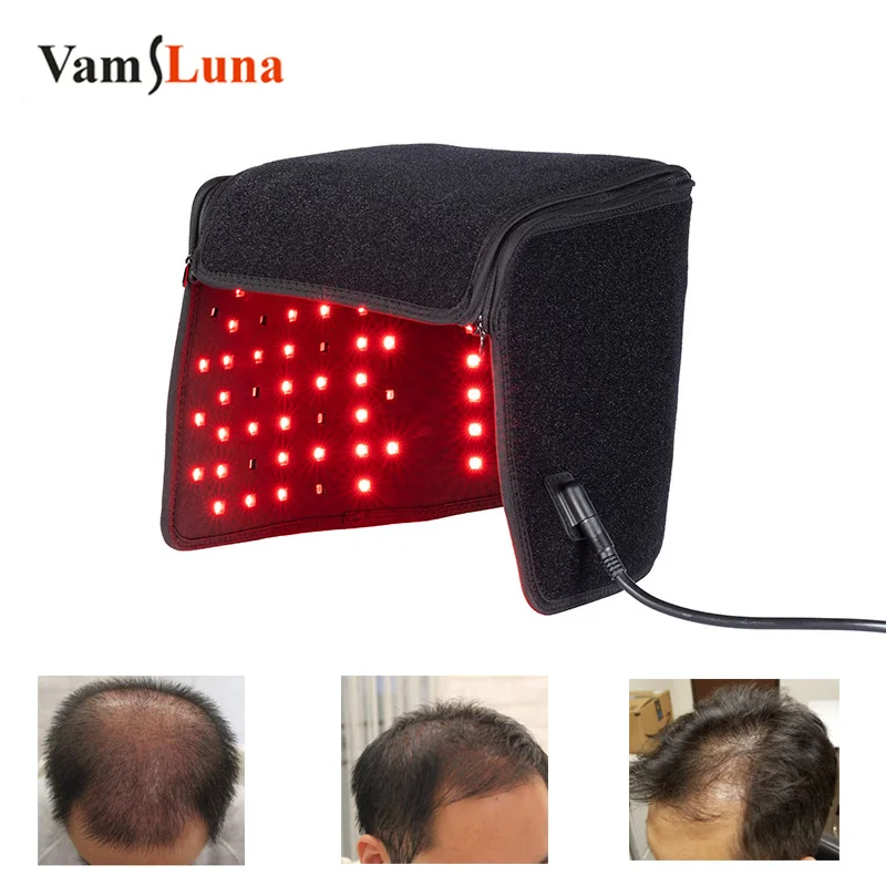 Red Light Therapy Hair Growth Cap Infrared Laser Growth Helmet Anti-Hair Loss Hair Follicle Healing Phototherapy Headgear