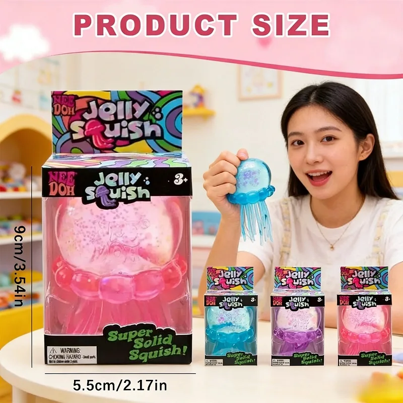 니도 스퀴시 슐링 아토믹; 스트레스 해소 볼 스퀴시 블라인드 박스/ 파티 선물 스트레스 해소 장난감 감각 자극 니도 피젯 토이