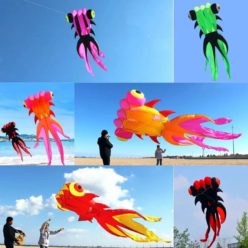 

free shipping fish kite flying for adults kites goldfish kite sport professional kites large giant professional kite Wind power