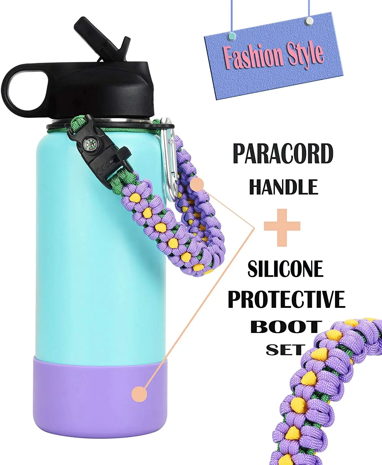https://ae01.alicdn.com/kf/S727f36ac36a845c1a38f92412eebf941B/HKNA-Paracord-Handle-and-Silicone-Bootie-Compatible-Hydro-Flask-Wide-Mouth-Water-Bottle-with-Compass-Whistle.jpg