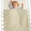 Newborn Baby Blankets Swaddle Wrap Breathable Knitted Infant Boys Girls Crib Cellular 100*80cm Toddler Throw Receiving Quilt Mat 6