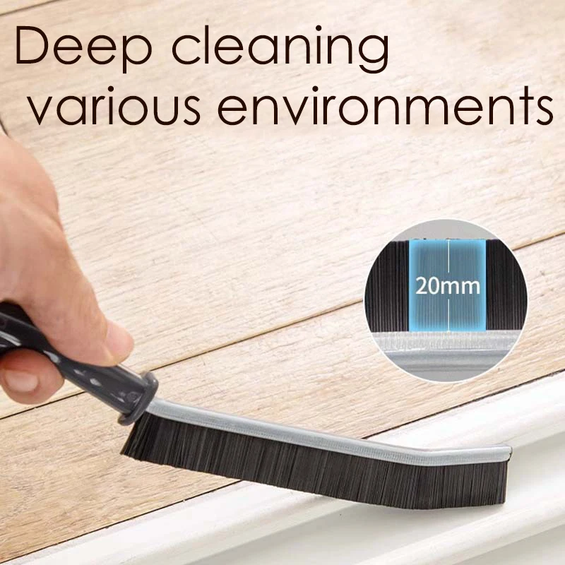 

Gap Cleaning Brush Multifunctional Brush Crevice Gap New Cleaning Brush Tool Window Track Hand-held Groove Hard Toilet Brush