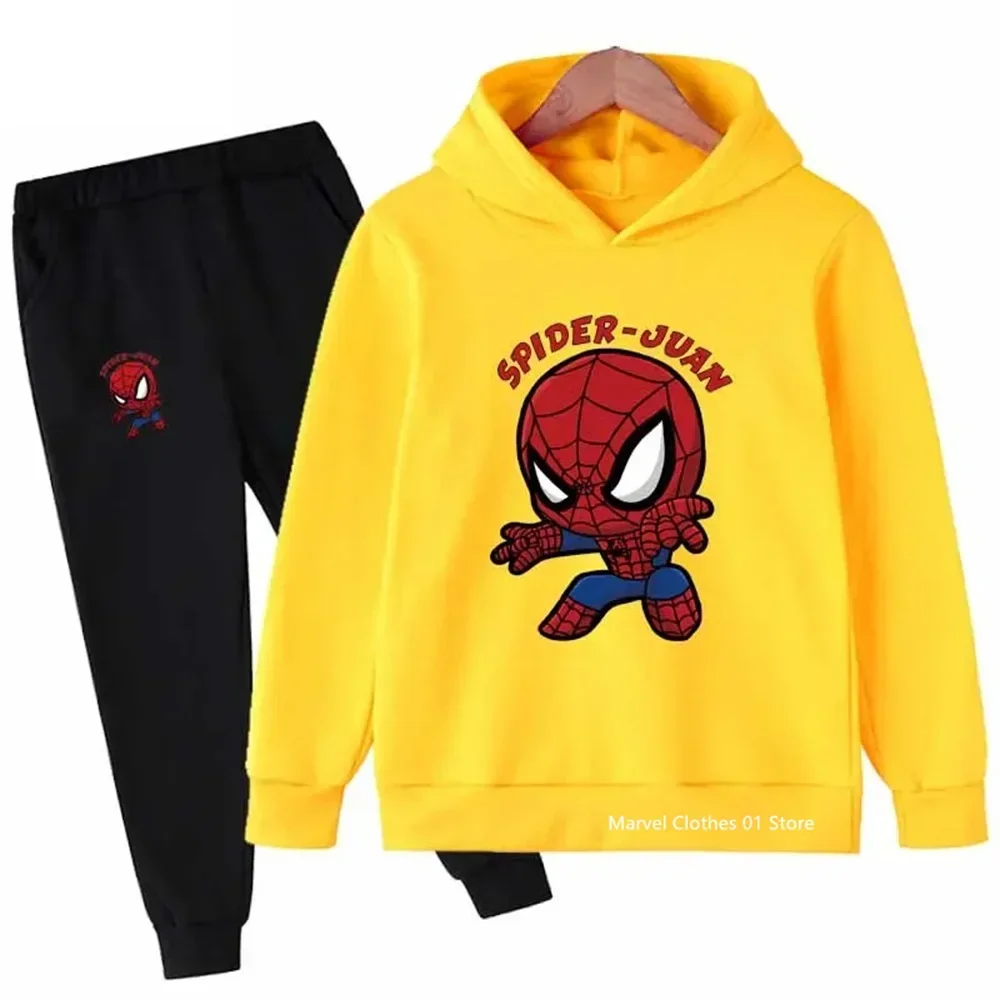 

Fashion Spiderman Baby Boys Girl Clothes Sets Baby Children Clothing Set Kids Sports Sweatshirt Pants 2Pcs Suits Outfits