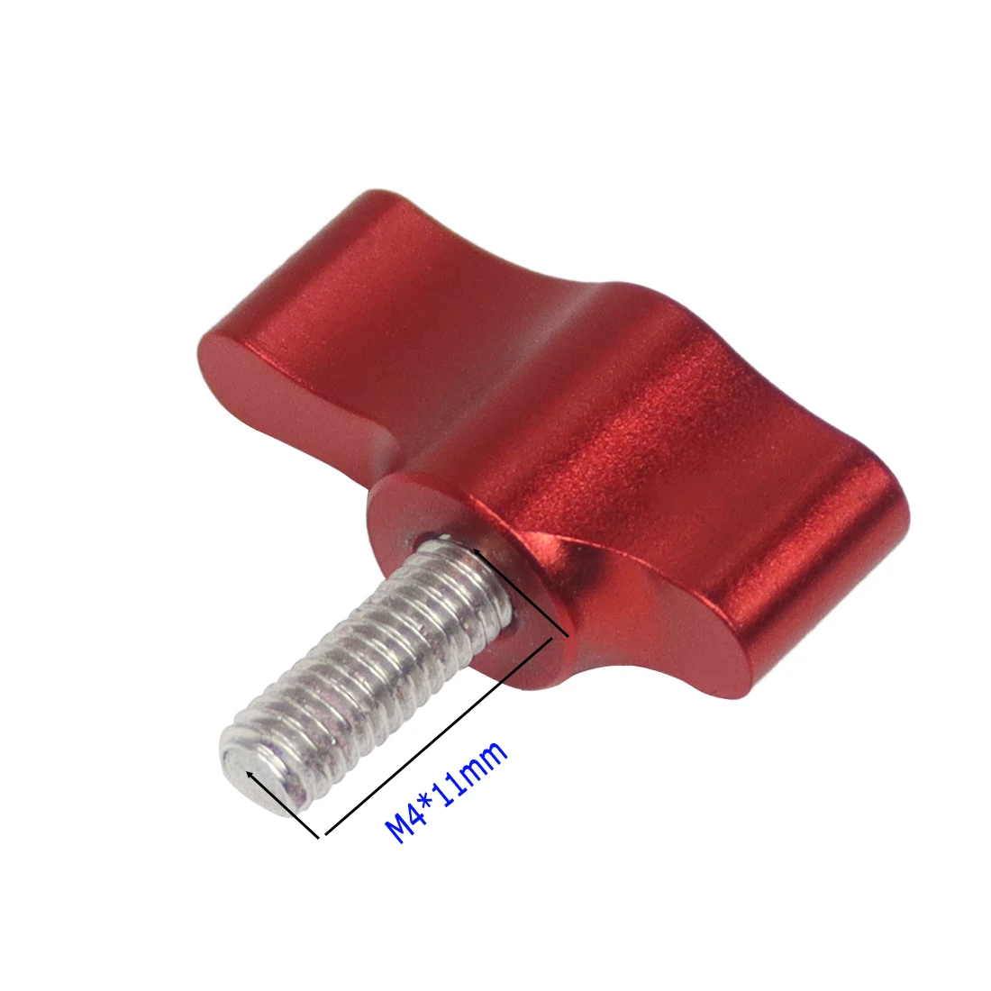  Tornillos de aleación de aluminio de color rojo vino M4 cabeza  alta perno moleteado perno de tornillo Tornillo Tornillos de torsión de  mano - (Tamaño: M4x70mm (1pcs)) : Industrial y Científico