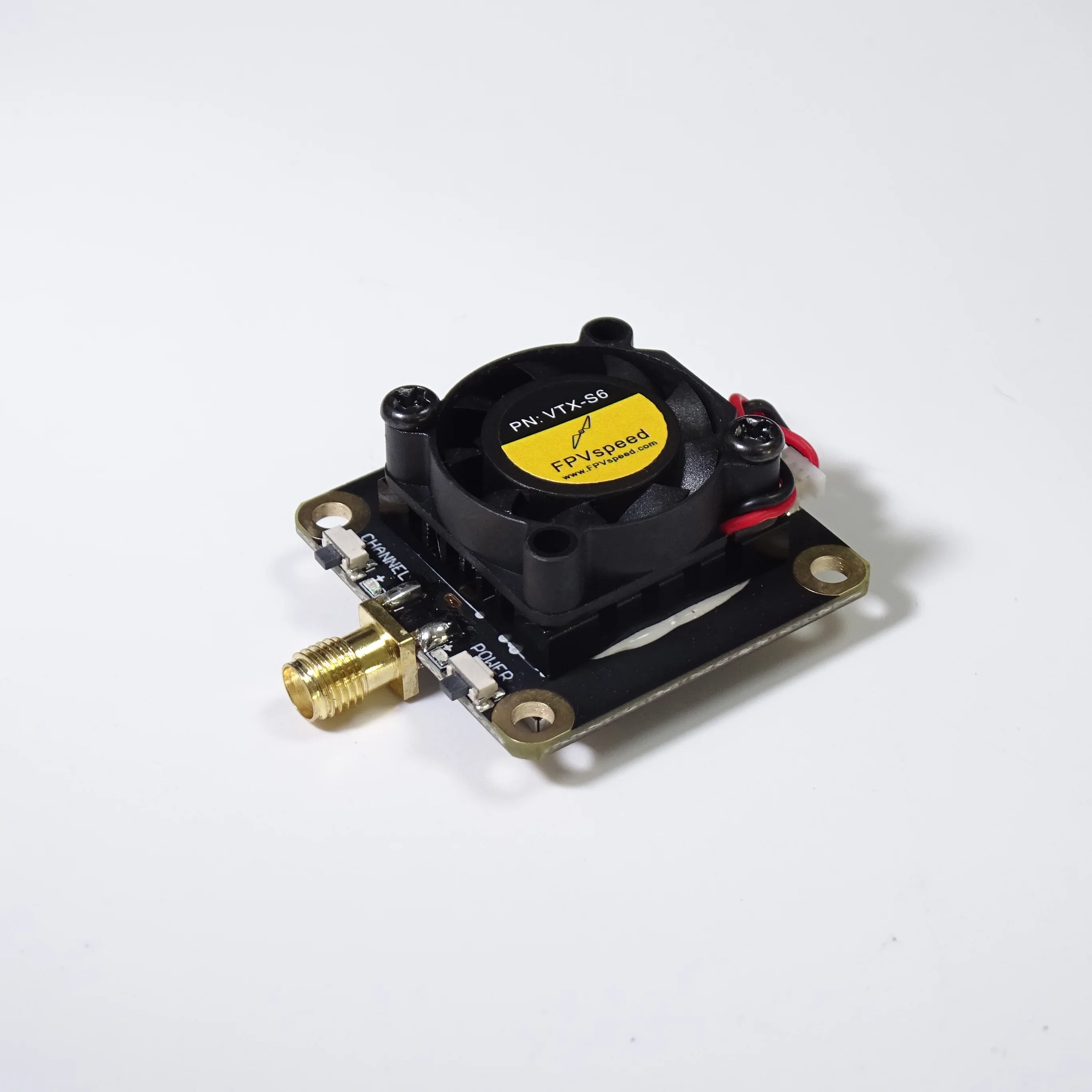 Transmetteur vidéo FPV VTX 2GHz 2.2GHz 1.6W 2W FPVspeed VTX-S6 pour drone de course longue portée