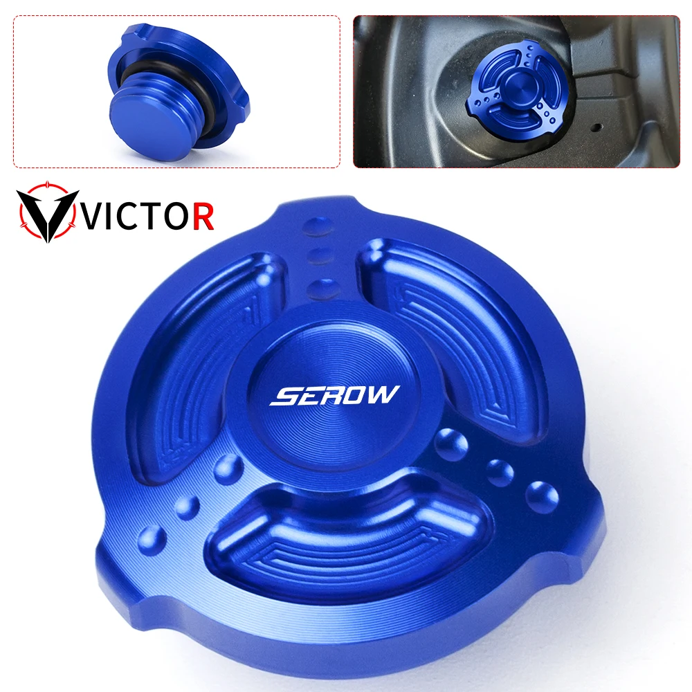 

For YAMAHA MT09 MT-09 MT 09 SEROW TRACER TRACER 9/GT 2021 2022 M20X2.5 Motocycle CNC Aluminum Oil Filler Cap Cover Screw